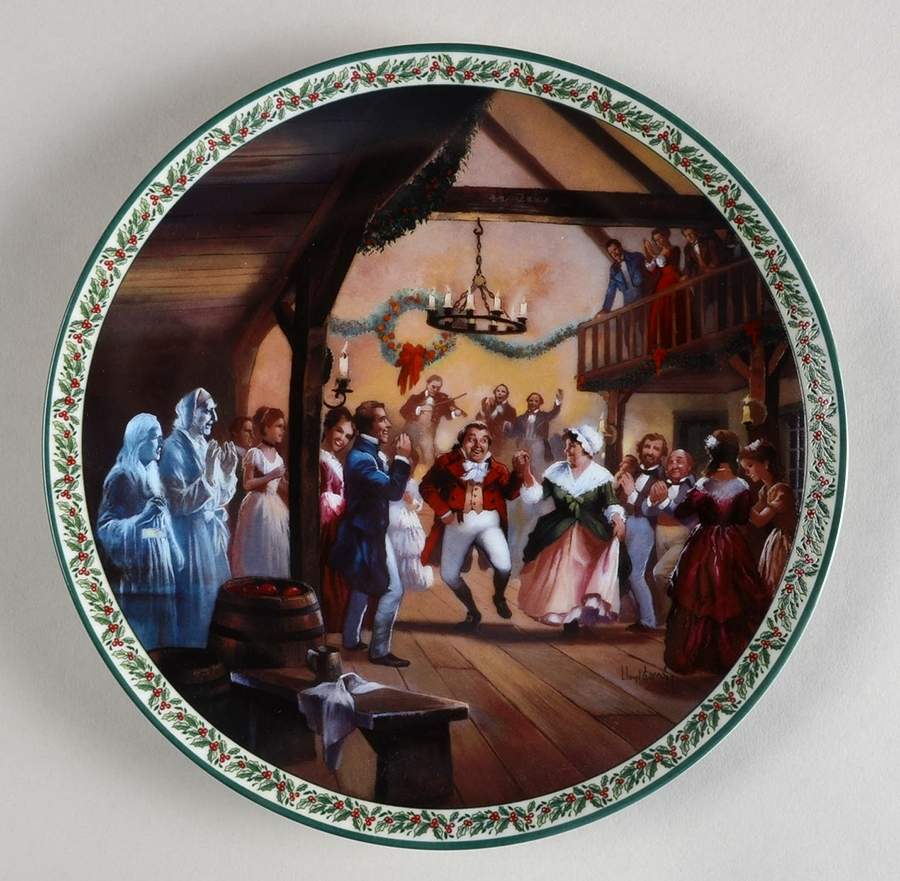 A Christmas Carol Remembering Christmas Past - No Box by Bradford Exchange-1