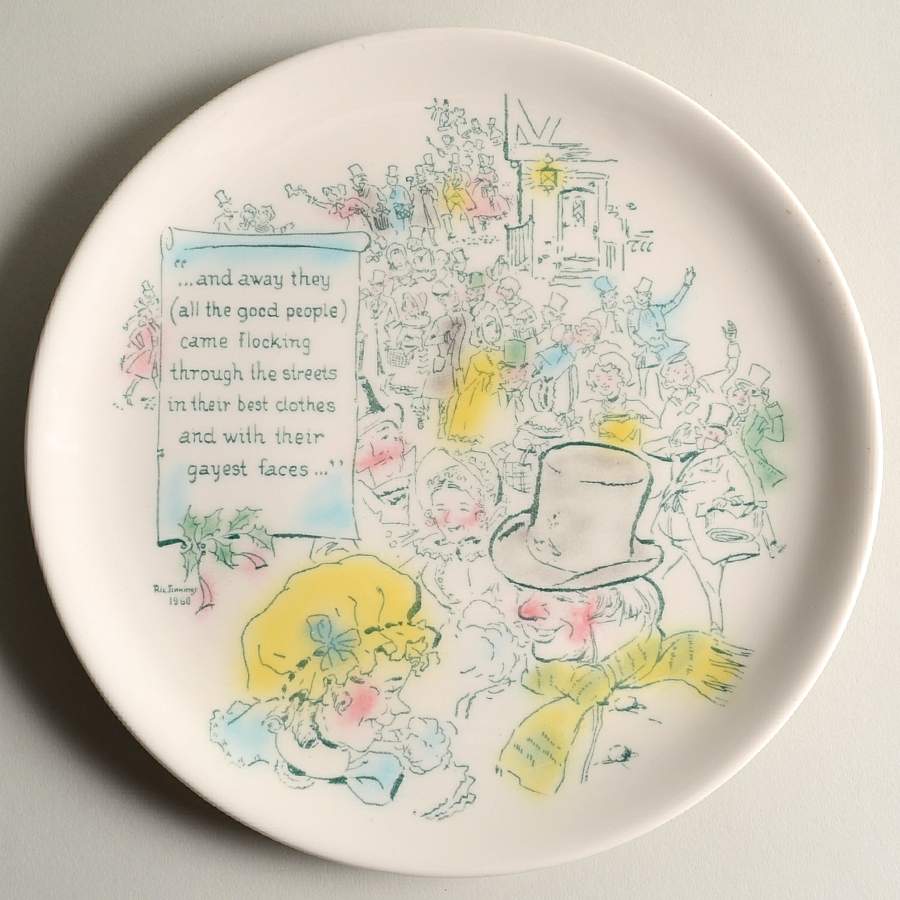 Christmas Dickens Christmas Carol - No Box by Buffalo Pottery-1