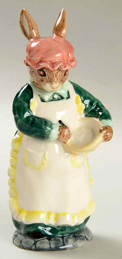 English Country Folk Mrs Rabbit Baking-Style Two - Boxed by Beswick-1