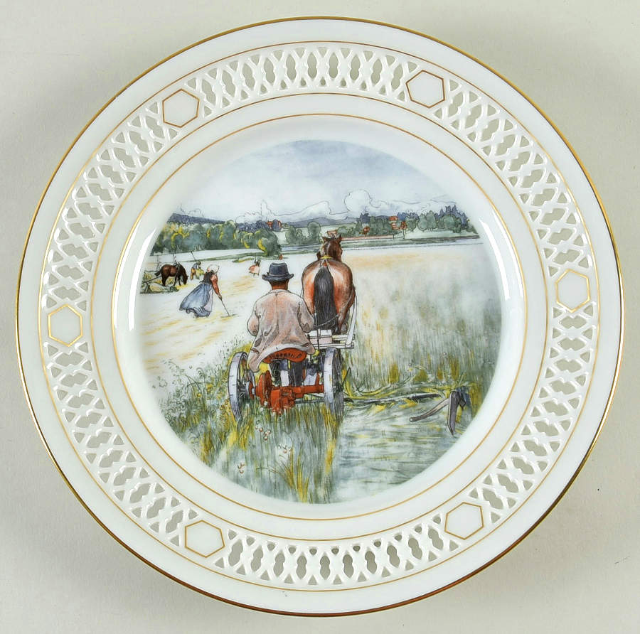 Carl Larsson The Harvest - No Box by Bing & Grondahl-1