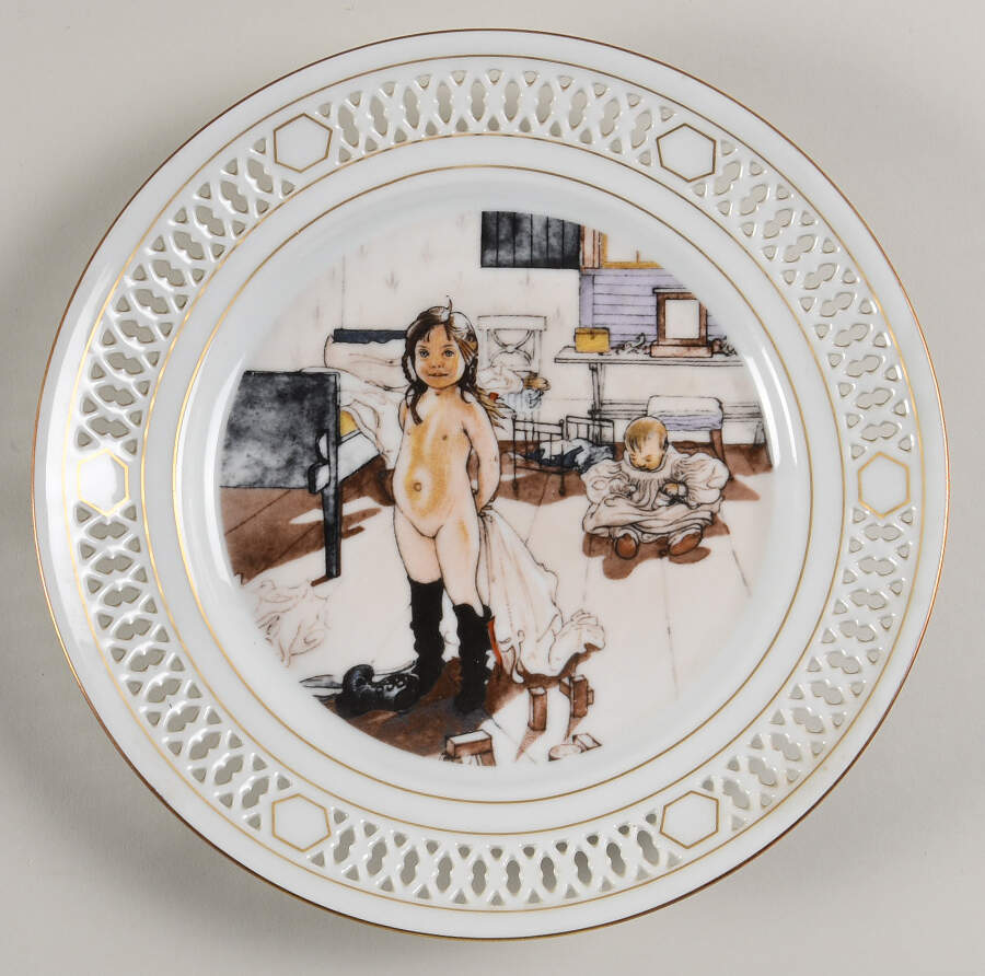 Carl Larsson Mama's & The Little Girls Room - No Box by Bing & Grondahl-1