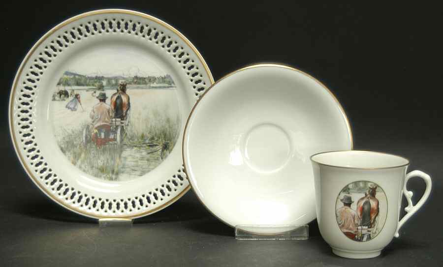 Carl Larsson Giftware Cutting Grass - Boxed by Bing & Grondahl-1