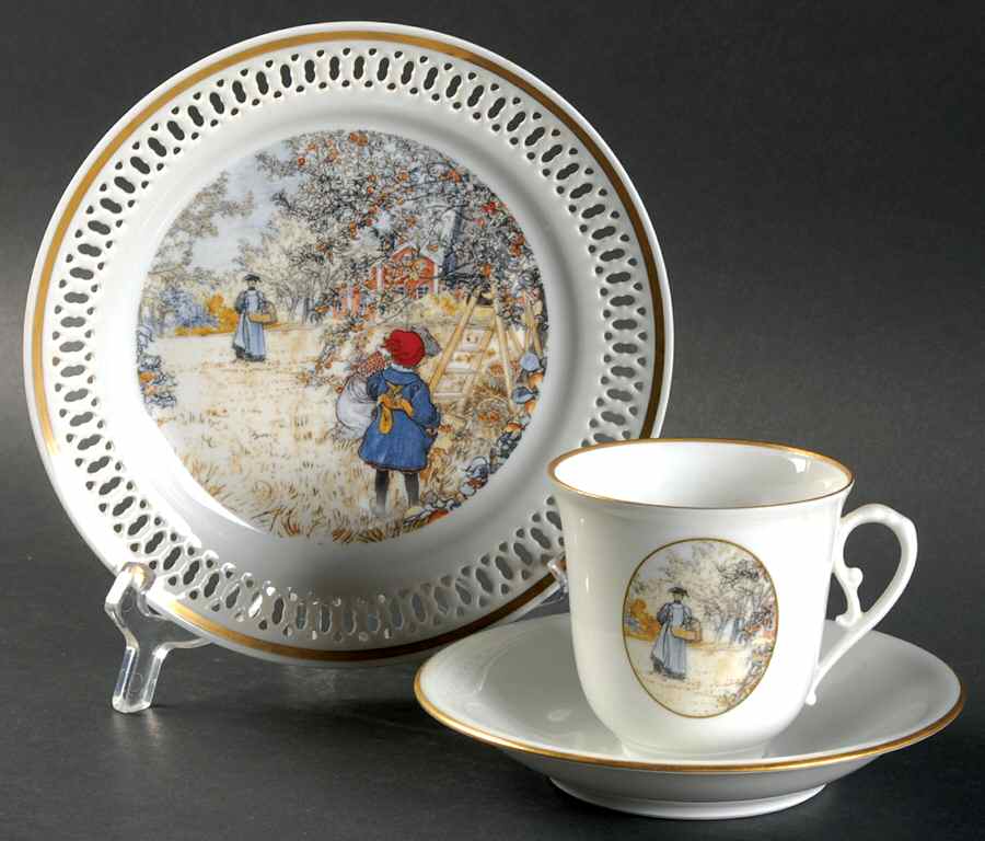 Carl Larsson Giftware Apple Harvest - Boxed by Bing & Grondahl-1