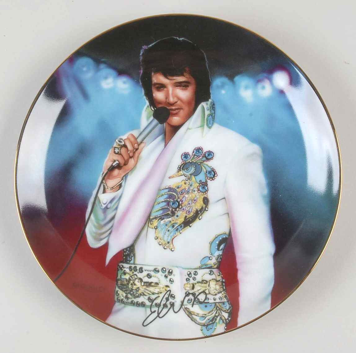Remembering Elvis The Legend - No Box by Bradford Exchange-1