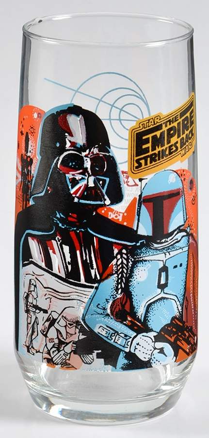 Empire Strikes Back Glassware Darth Vader - No Box by Burger King-1