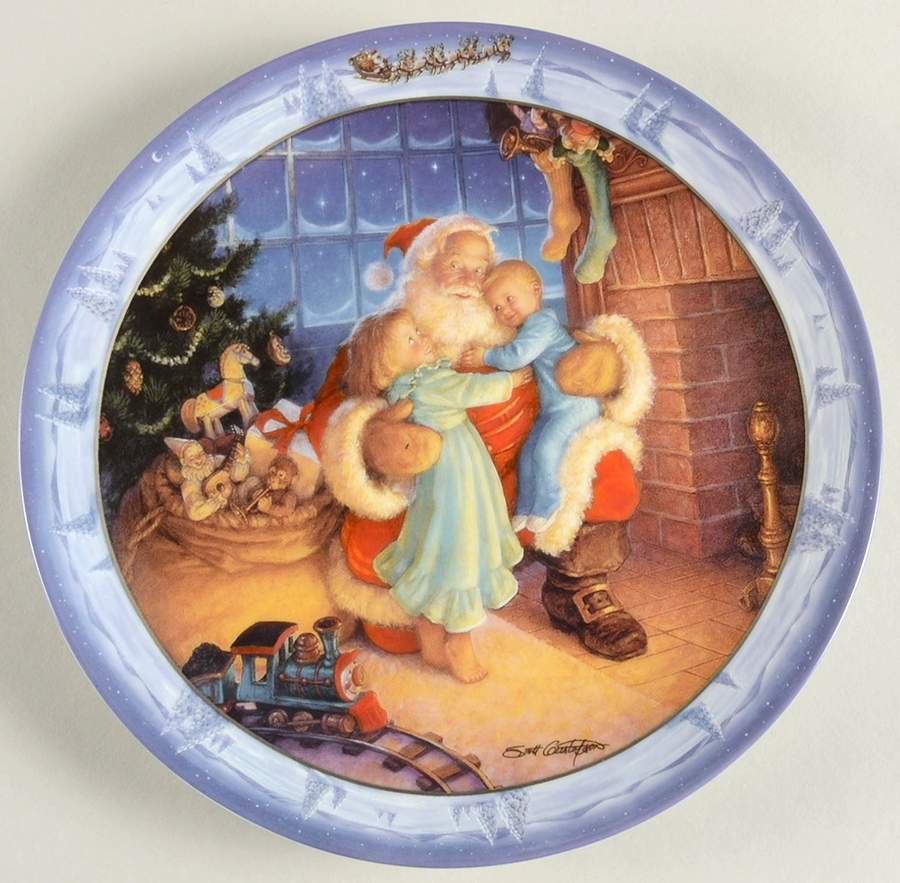 Santas on His Way Santas Reward - No Box by Bradford Exchange-1