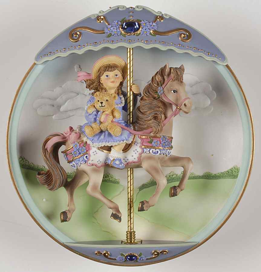 Carousel Daydreams When I Grow Up - No Box by Bradford Exchange-1