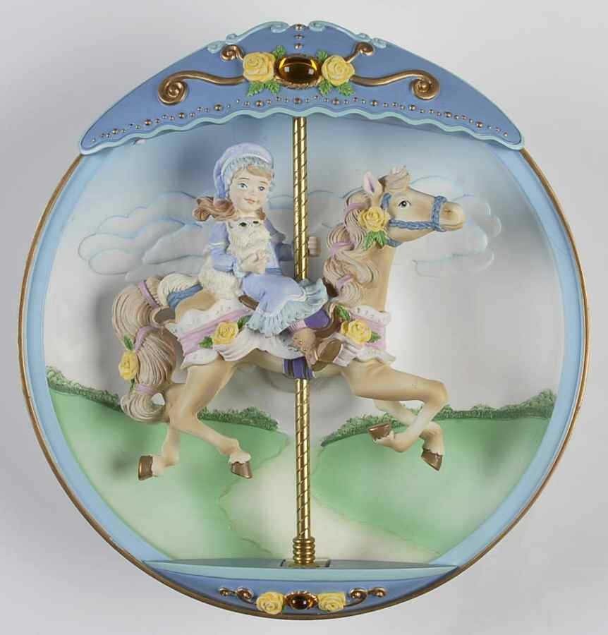 Carousel Daydreams Wishful Thinking - Boxed by Bradford Exchange-1