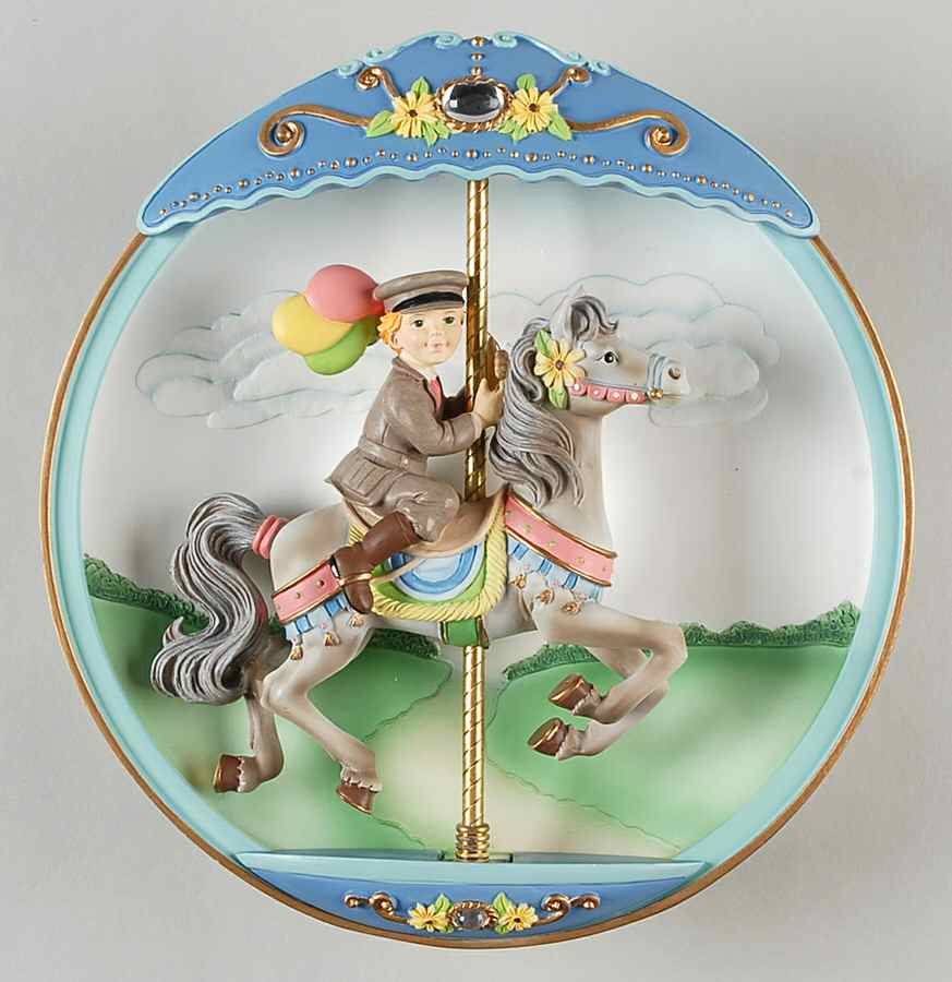 Carousel Daydreams Big Hopes Bright Dreams - Boxed by Bradford Exchange-1