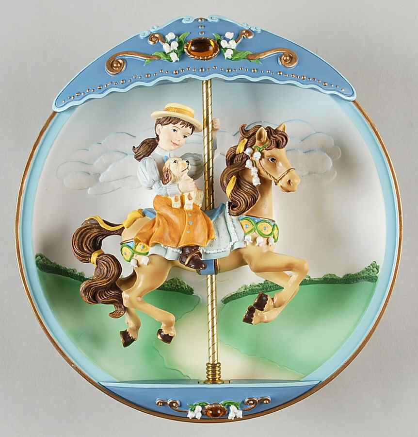 Carousel Daydreams My Favorite Memory - No Box by Bradford Exchange-1