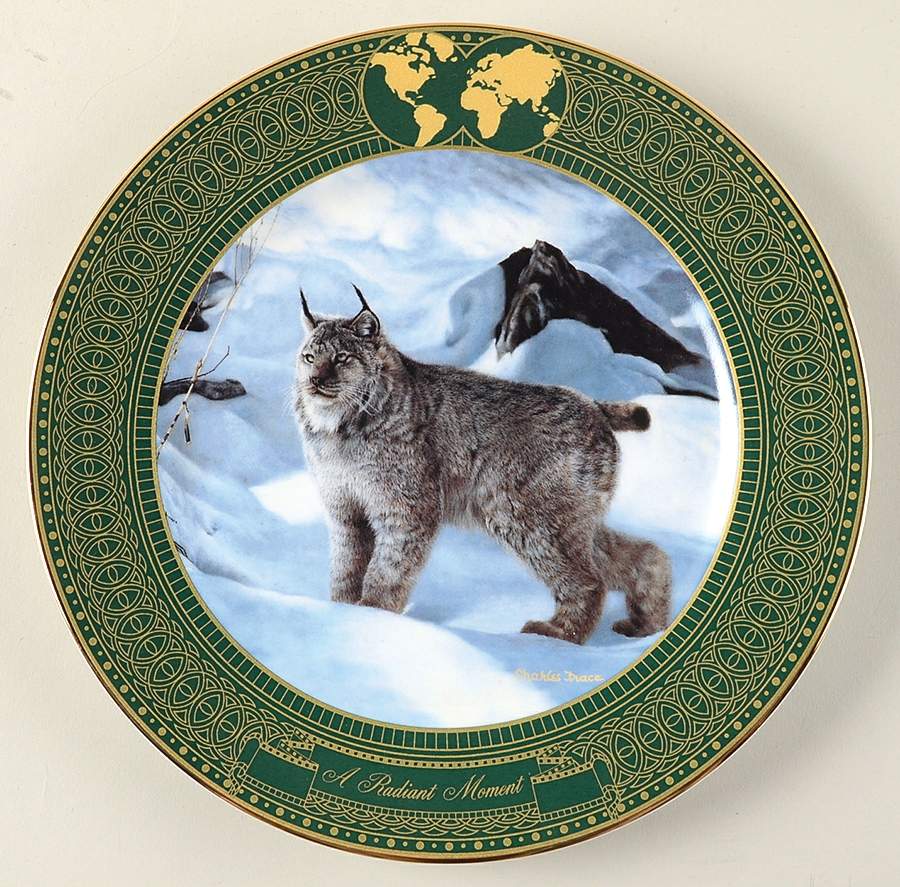 Kingdom of The Great Cats Radiant Moment - Boxed by Bradford Exchange-1