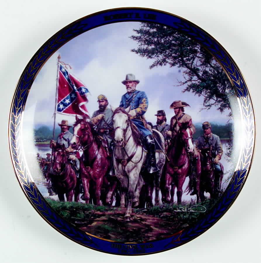 Gallant Men of Civil War Robert E Lee - No Box by Bradford Exchange-1