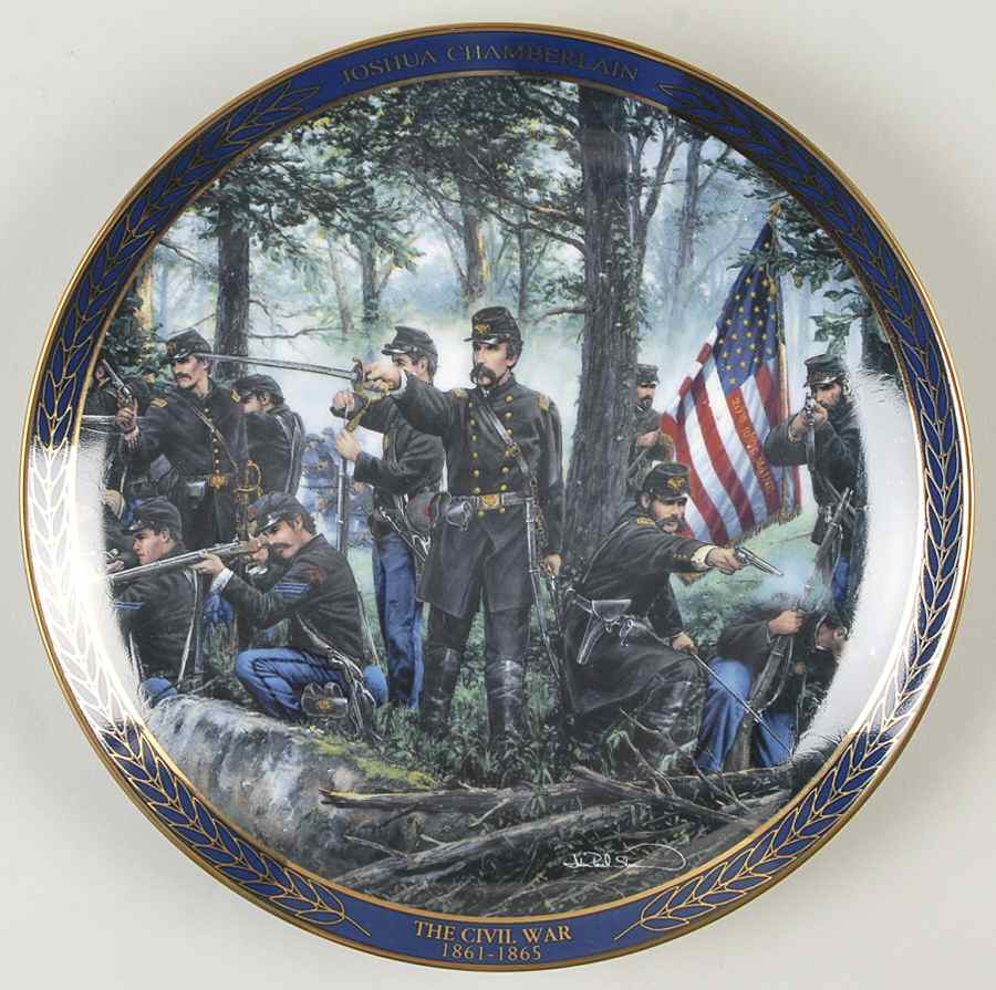 Gallant Men of Civil War Joshua Chamberlain - No Box by Bradford Exchange-1