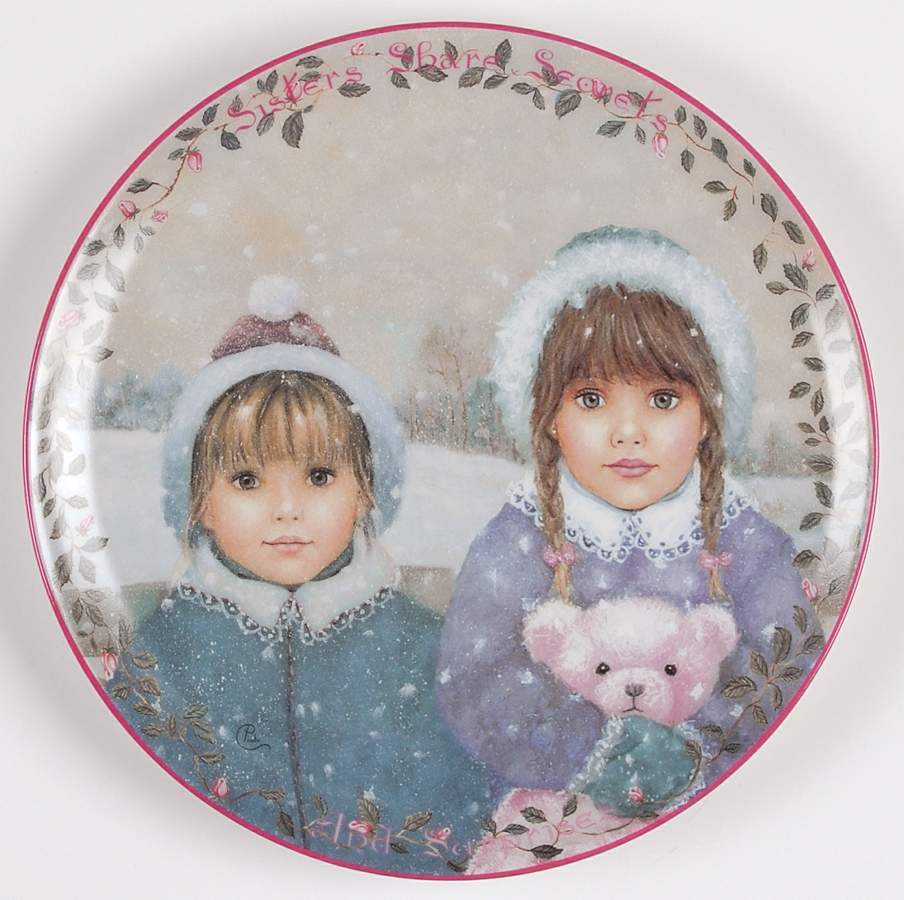 Kindred Moments Sisters Share Secrets And Surprises - No Box by Bradford Exchange-1