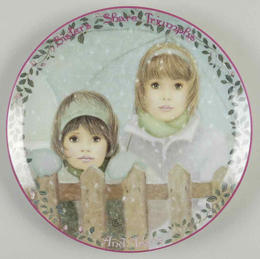Kindred Moments Sisters Share Triumphs And Tears - No Box by Bradford Exchange-1