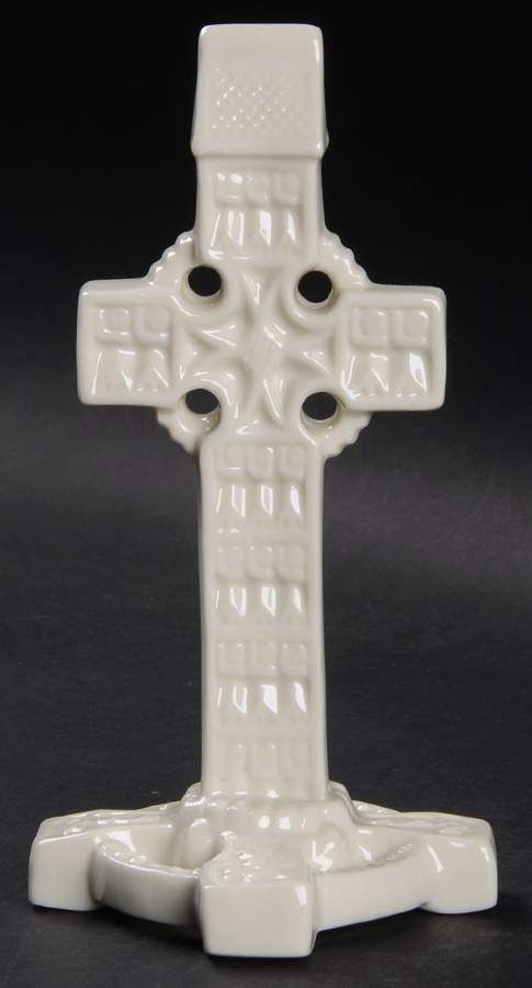 Belleek Figurines Celtic Cross - No Box by Belleek Pottery (Ireland)-1