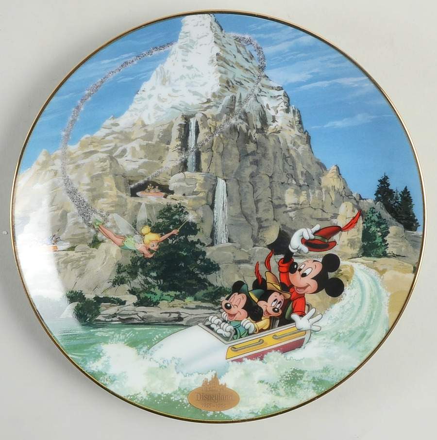 Disneylands 40th Anniversary Matterhorn - No Box by Bradford Exchange-1
