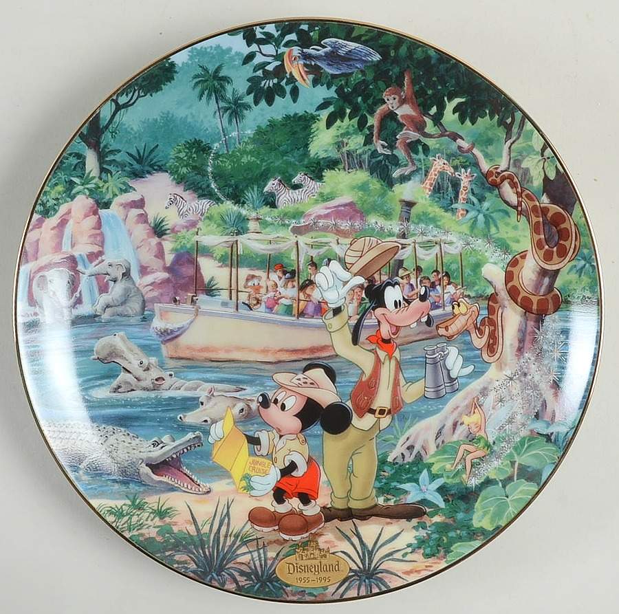 Disneylands 40th Anniversary Jungle Cruise - No Box by Bradford Exchange-1