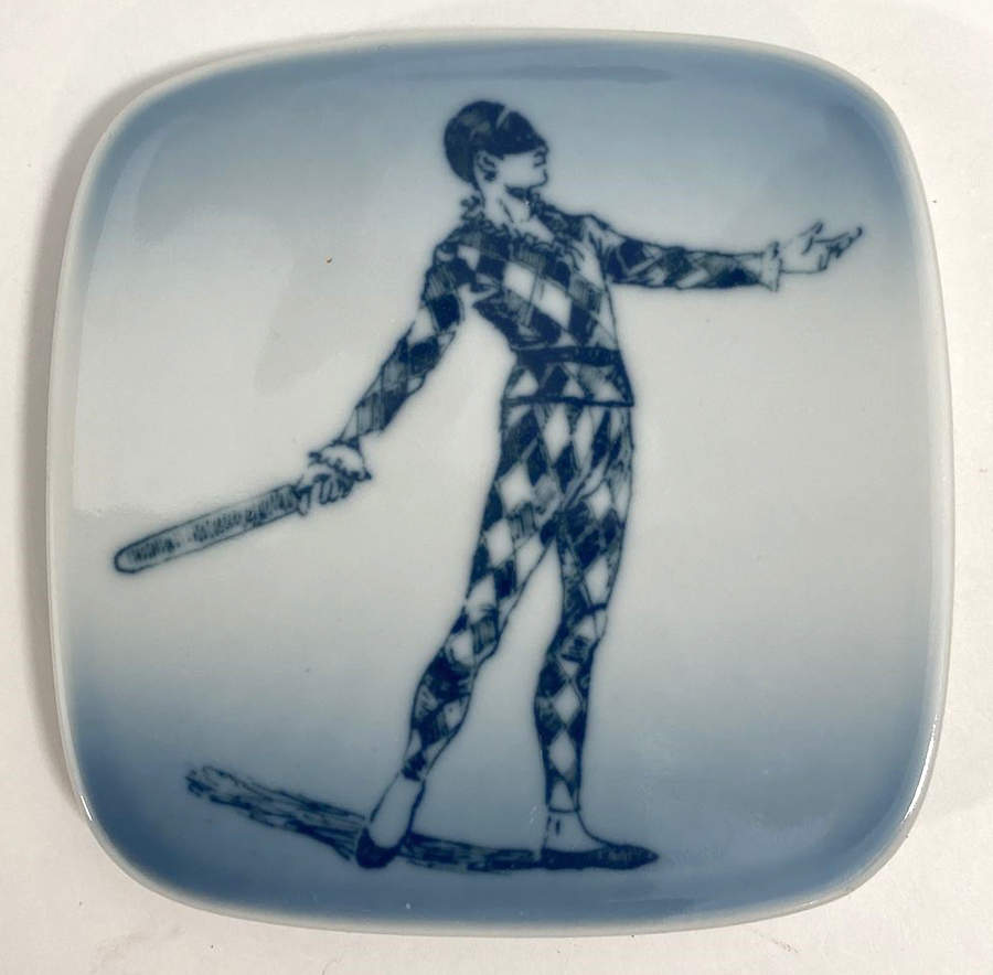 Bing & Grondahl Giftware Harlequin Tray - No Box by Bing & Grondahl-1