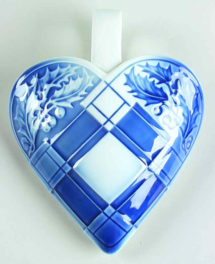 Bing & Grondahl Giftware Christmas Wall Vase - No Box 42 by Bing & Grondahl-1