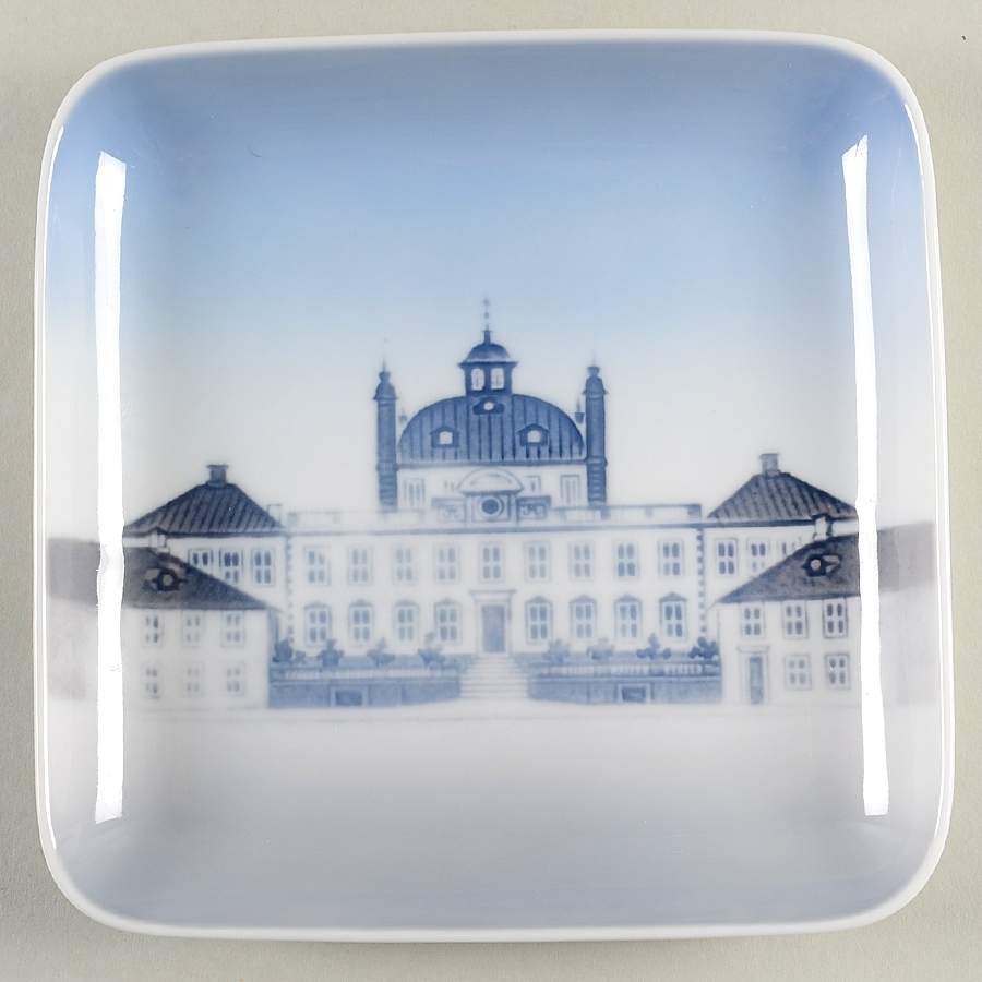 Bing & Grondahl Giftware Fredensborg-Square Tray - No Box by Bing & Grondahl-1