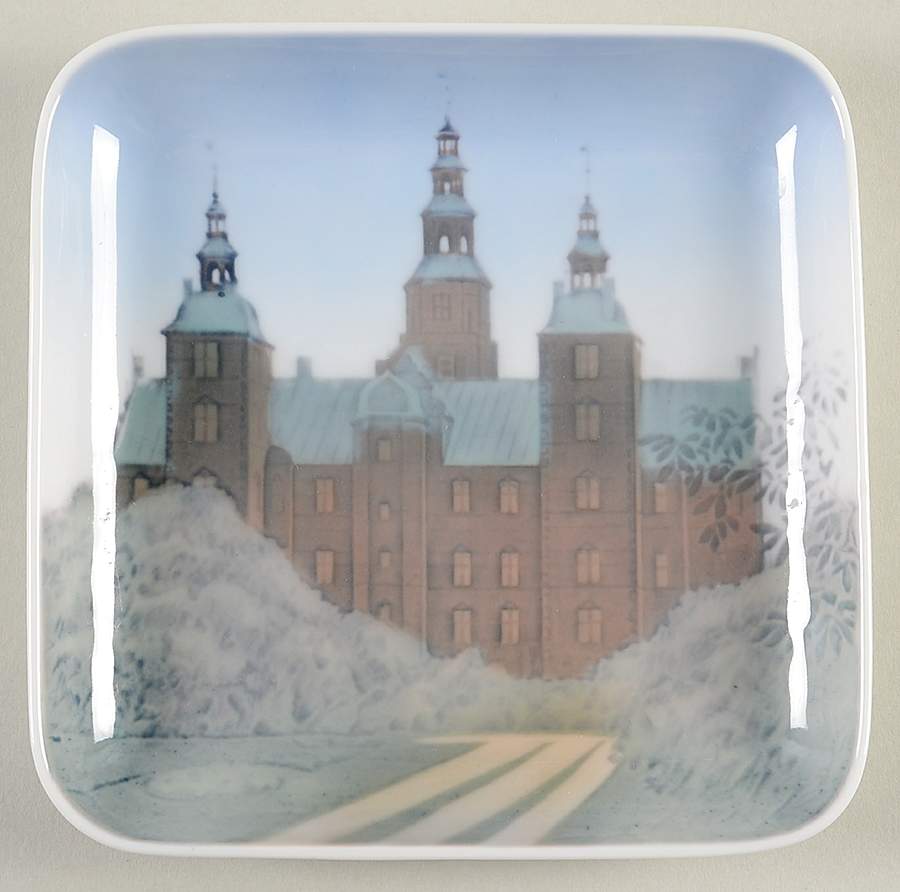 Bing & Grondahl Giftware Rosenborg Castle Tray - No Box by Bing & Grondahl-1