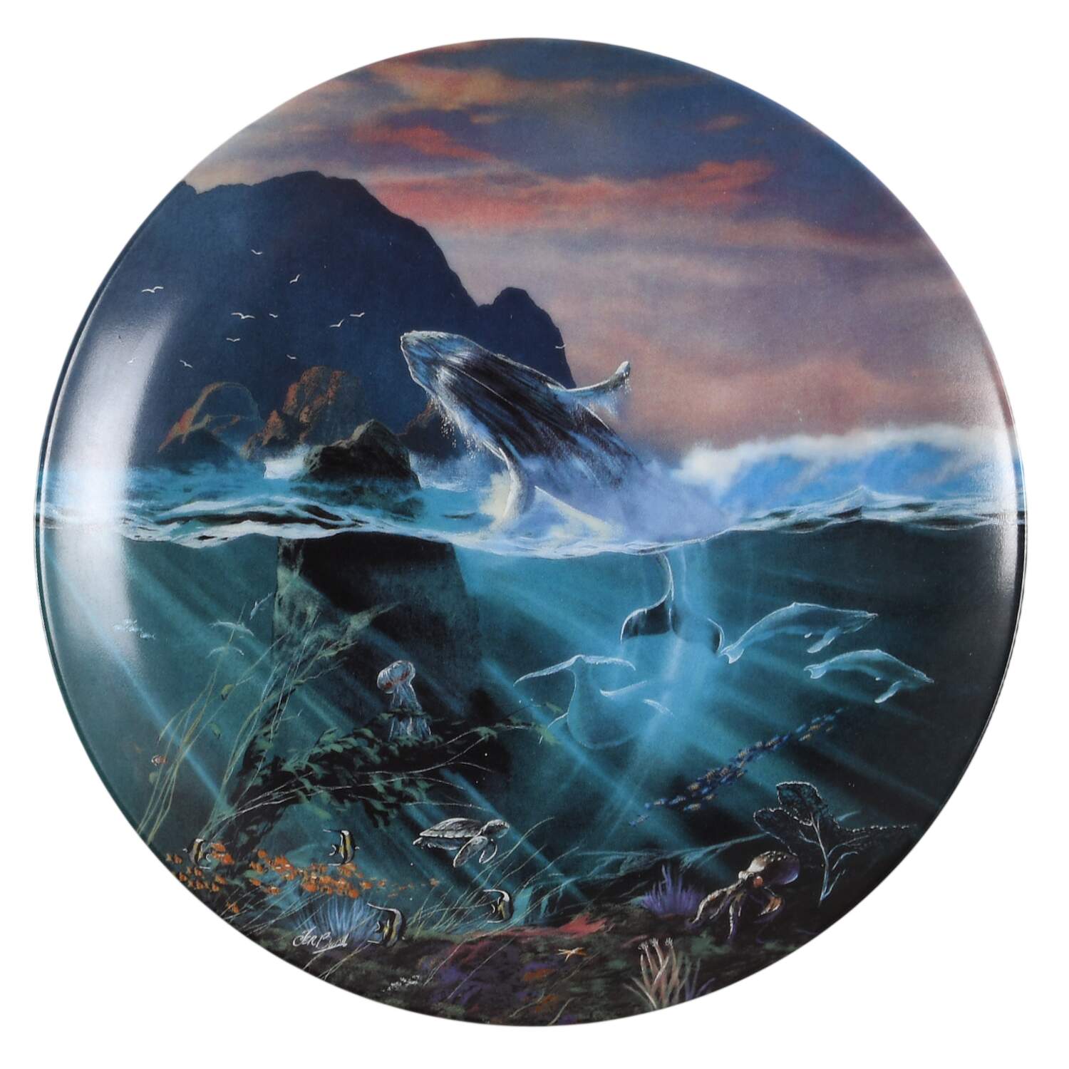 World Beneath The Waves All The Miracles To Sea - No Box by Bradford Exchange-1