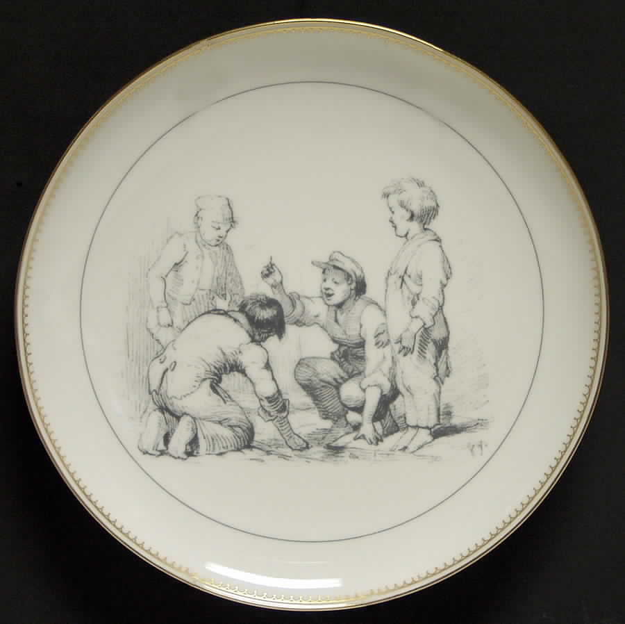 Hans Christian Andersen Plate Darning Needle - No Box by Bing & Grondahl-1