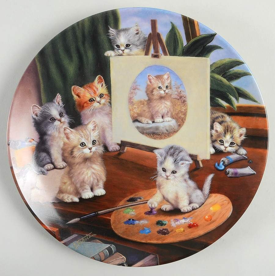 Litter Rascals Sitting Pretty - No Box by Bradford Exchange-1