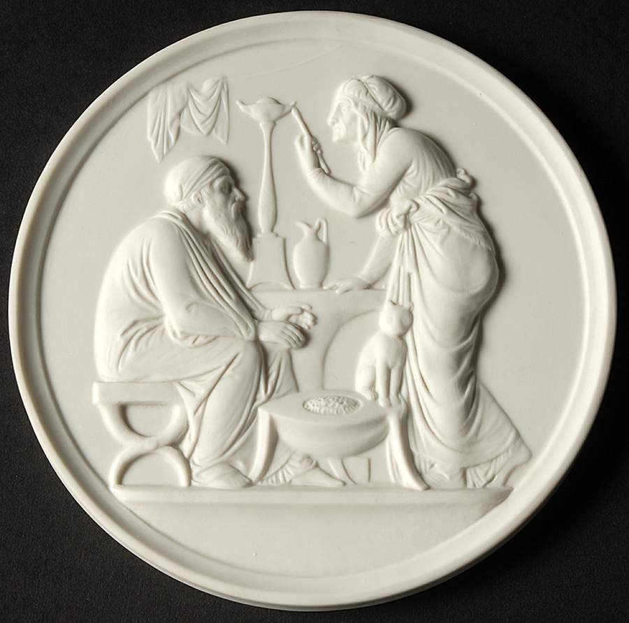 Four Seasons Plaque Winter-No Laurel - No Box by Bing & Grondahl-1