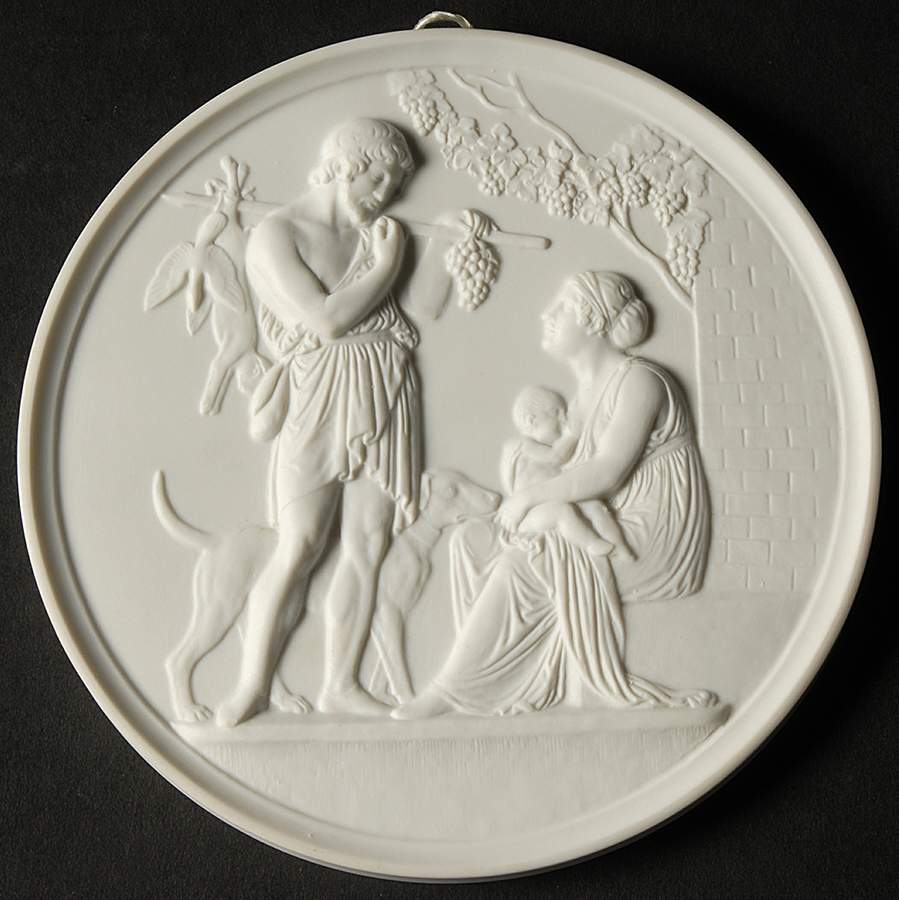 Four Seasons Plaque Autumn-No Laurel - Boxed by Bing & Grondahl-1