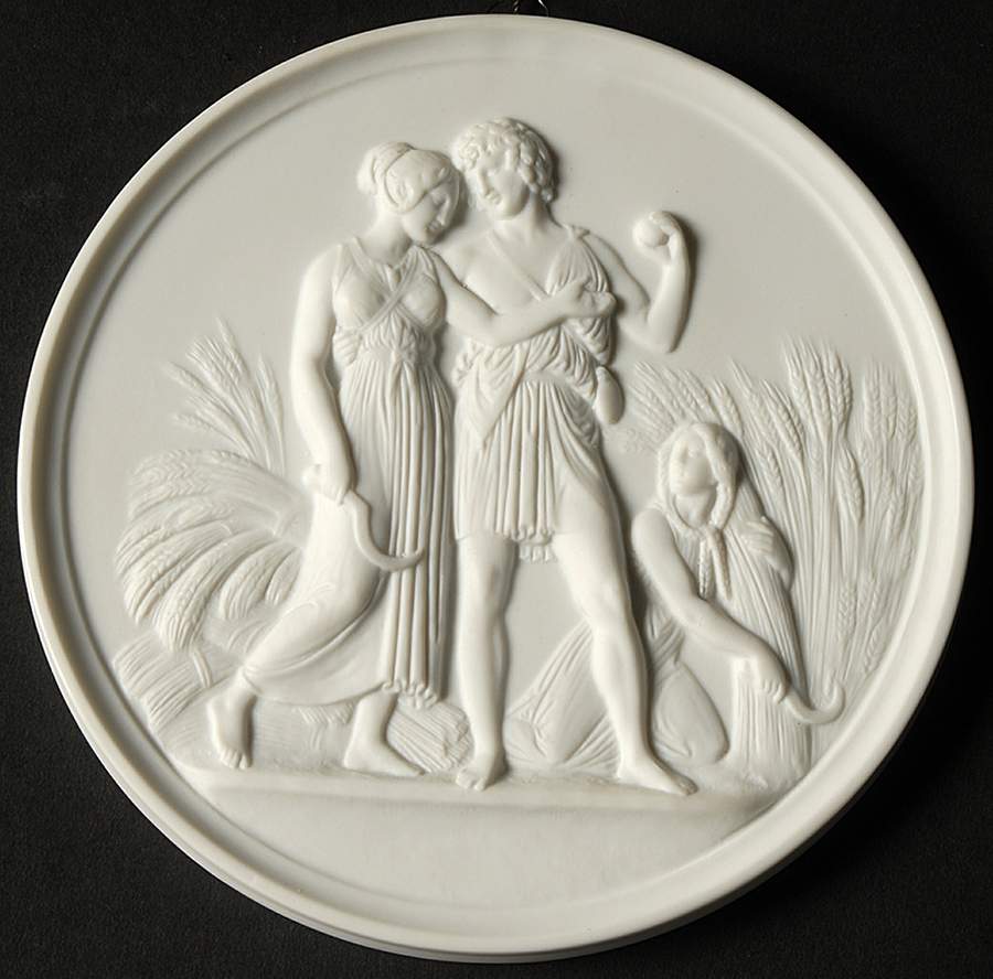 Four Seasons Plaque Summer - No Laurel - With Box by Bing & Grondahl-1