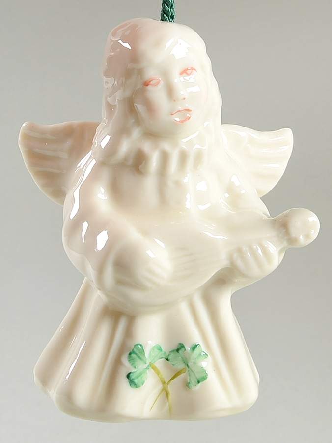 Choir of Angels Angel With Lute - Boxed by Belleek Pottery (Ireland)-1
