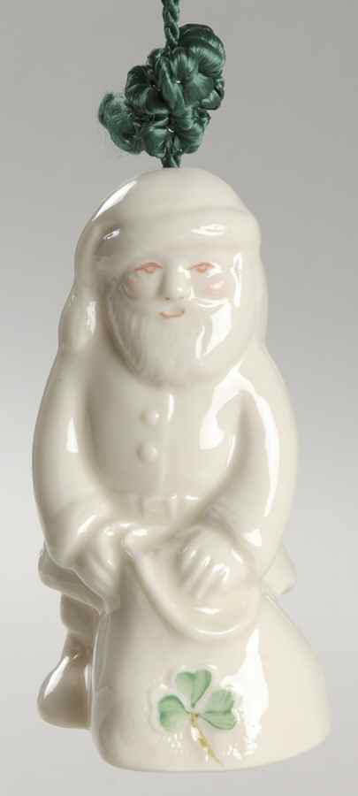 Santa Claus Bell Santa Bell - Boxed by Belleek Pottery (Ireland)-1