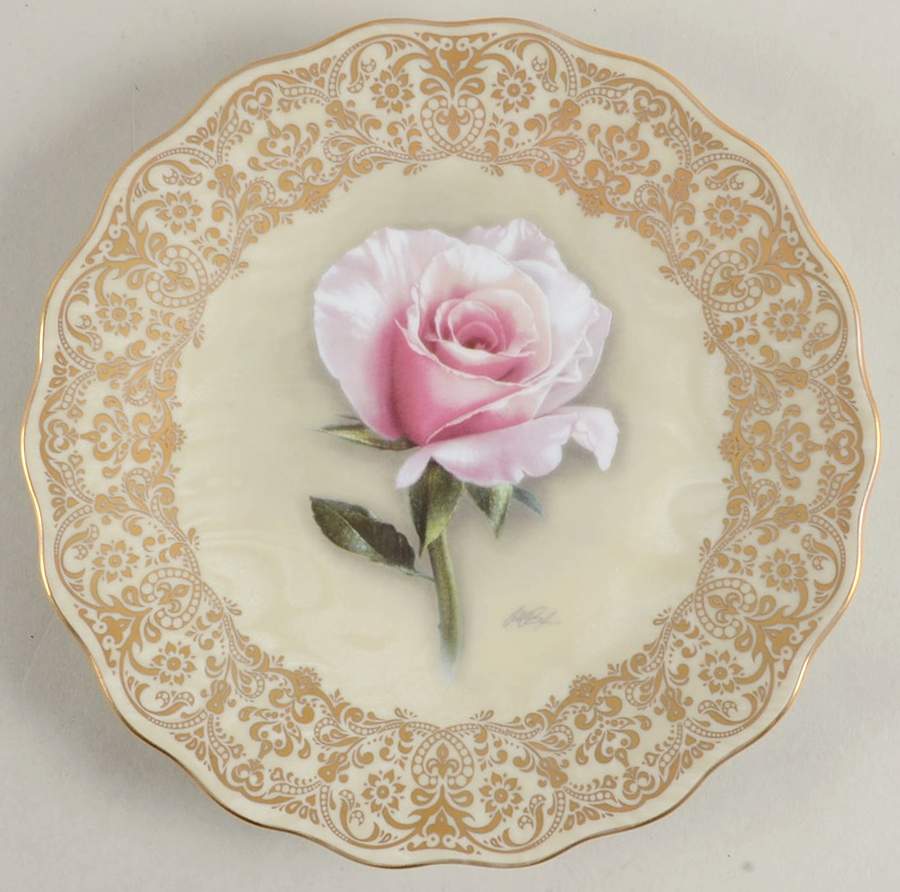 Remembering Englands Rose-Plate Diana, Rose Of Our Hearts - No Box by Bradford Exchange-1