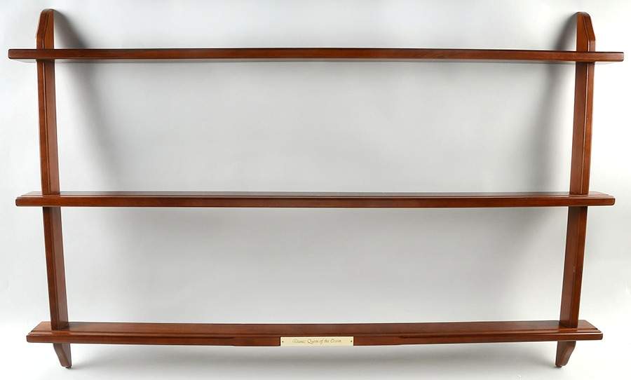 Titanic: Queen of The Ocean Plate Holder-Wooden - No Box by Bradford Exchange-1