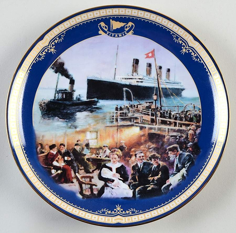 Titanic: Queen of The Ocean Emigrant's Hope - No Box by Bradford Exchange-1