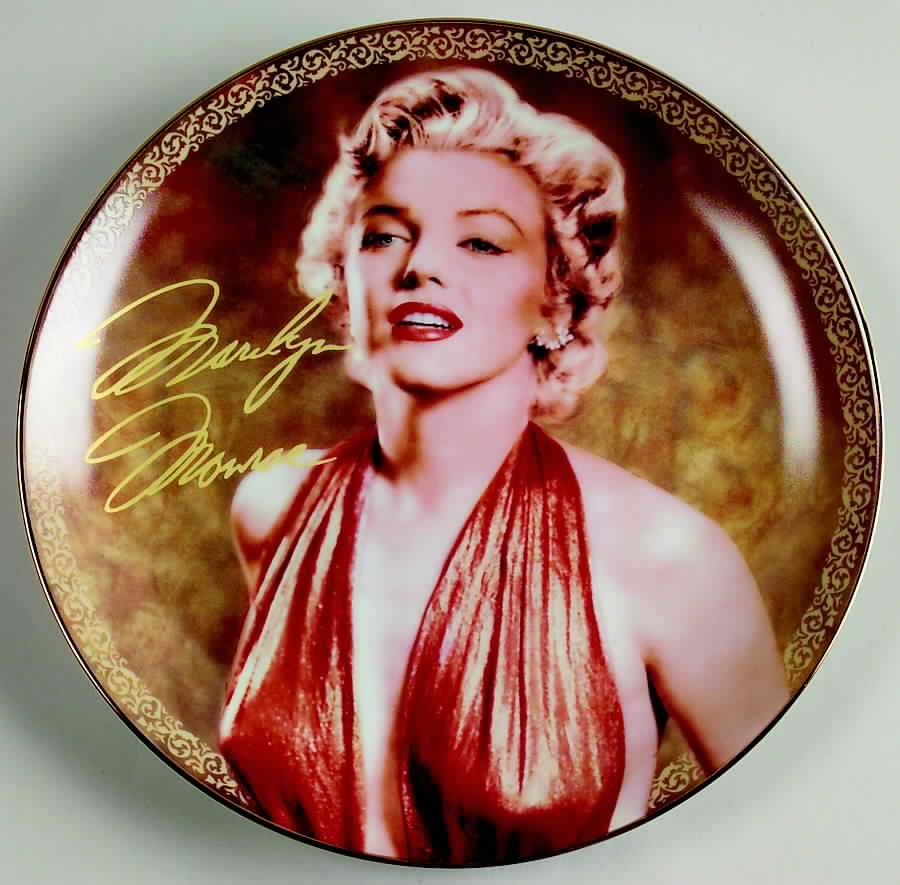 Love, Marilyn Irresistible In Red - No Box by Bradford Exchange-1
