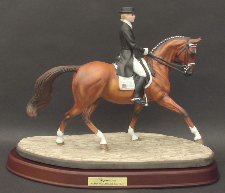 Breyer Porcelain Horse-Figurine Expression-Dressage Half Pass - No Box by Breyer Animals-1