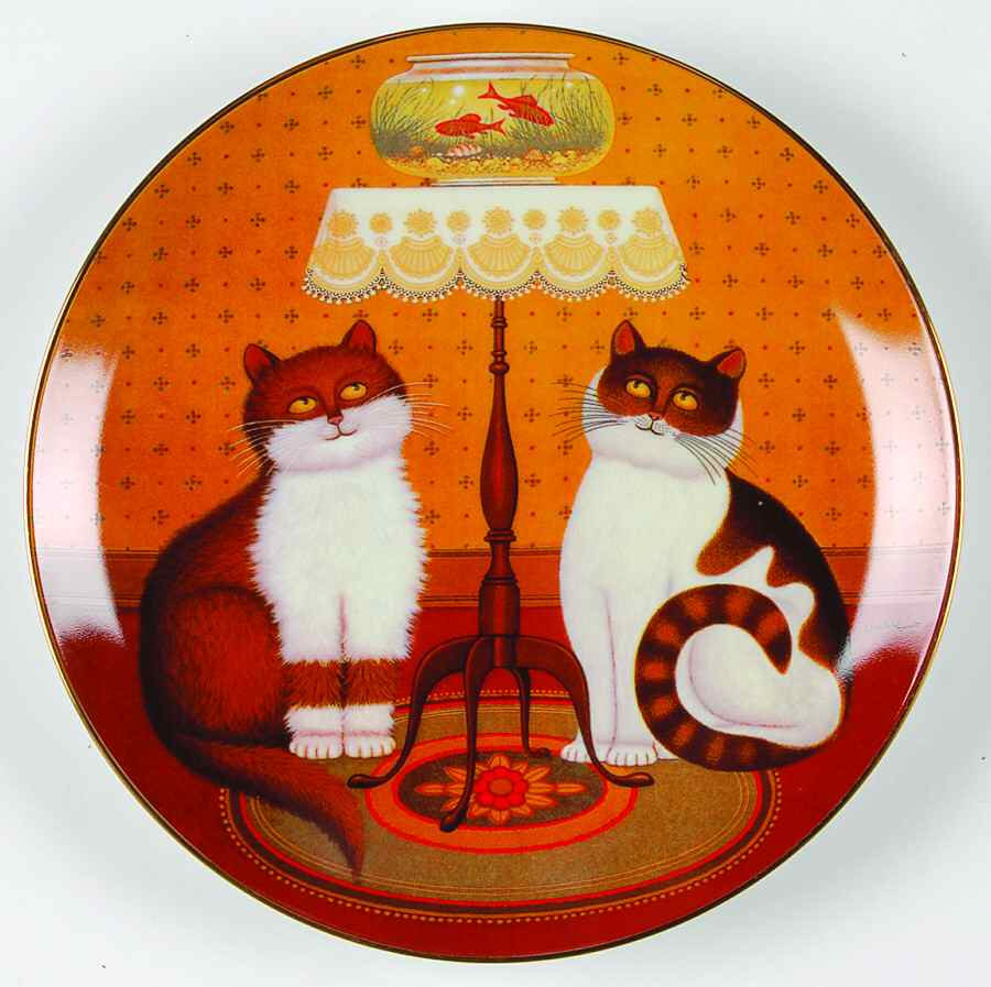 Purr-Fect Places Shall We - No Box by Bradford Exchange-1