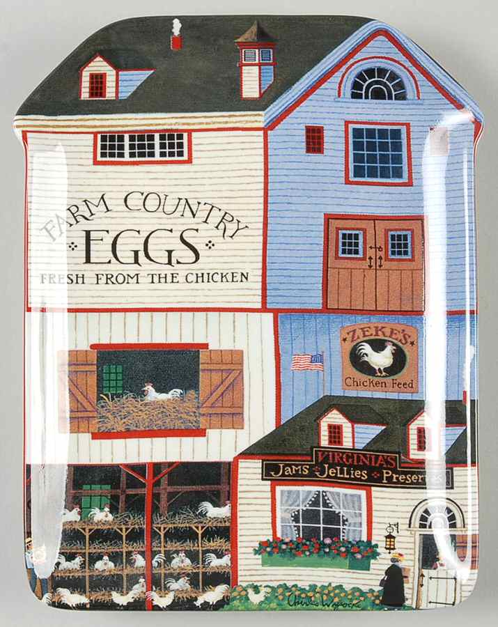 Charles Wysocki Country Heartland Virginias Nest - No Box by Bradford Exchange-1