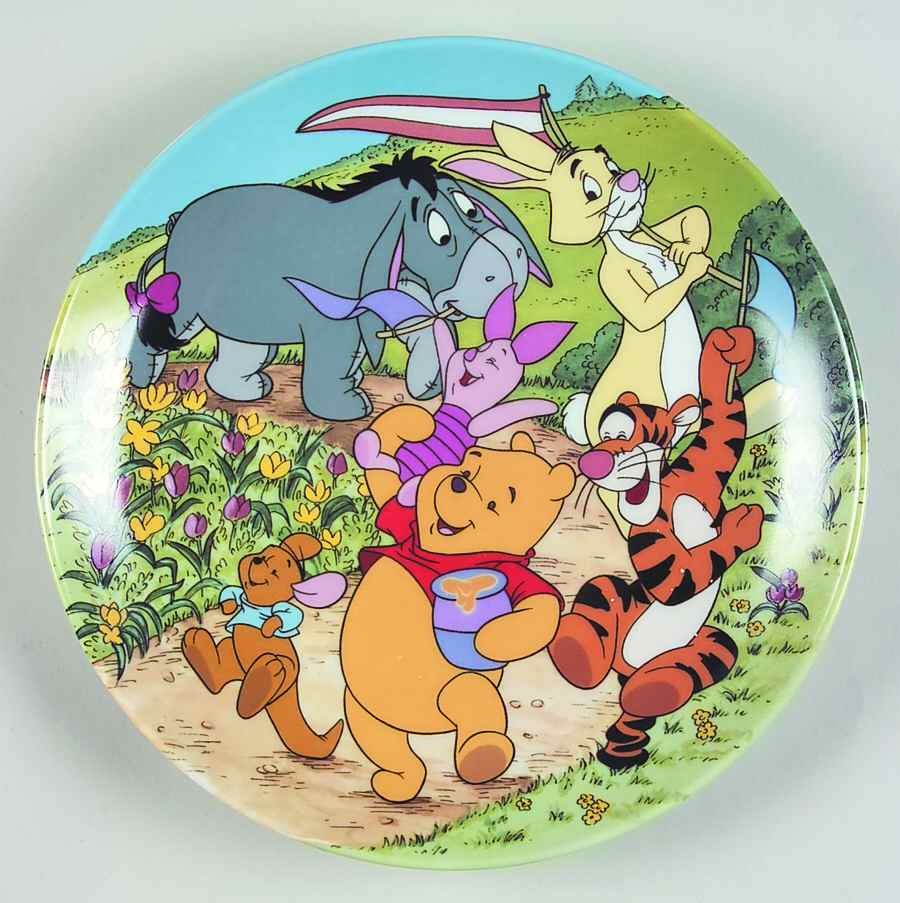 Fun In 100 Acre Woods Time For A Little Celebration - No Box by Bradford Exchange-1