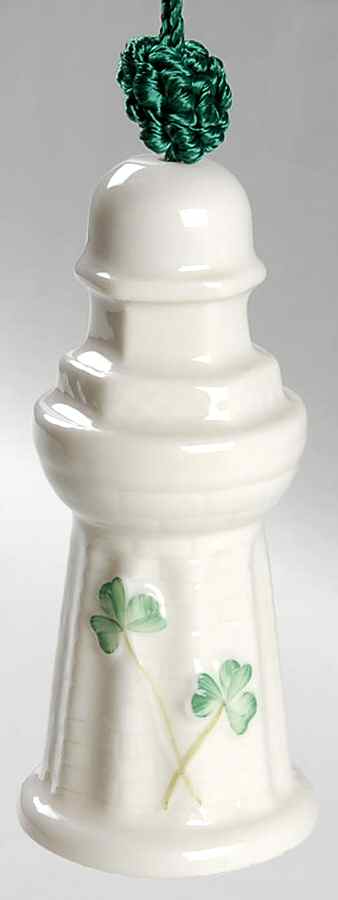 Lighthouse Bell Ornament Dunmore East Lighthouse - Boxed by Belleek Pottery (Ireland)-1