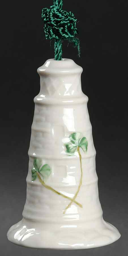 Lighthouse Bell Ornament St John's Lighthouse - Boxed by Belleek Pottery (Ireland)-1