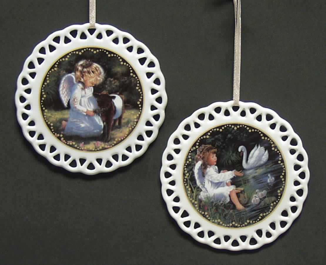Heavens Little Sweethearts An Angels Caring And Sharing - Boxed by Bradford Exchange-1