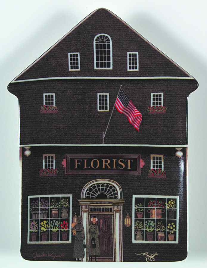 Wysocki Folktown Town Florist - No Box by Bradford Exchange-1