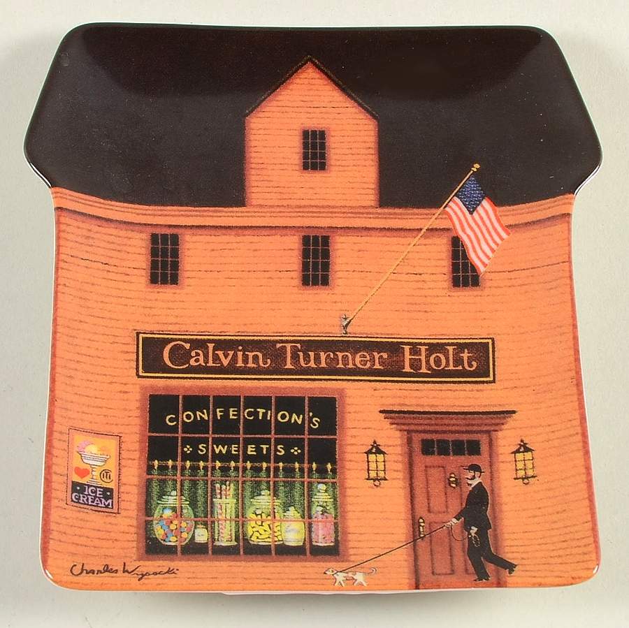 Wysocki Folktown The Sweet Shop - No Box by Bradford Exchange-1