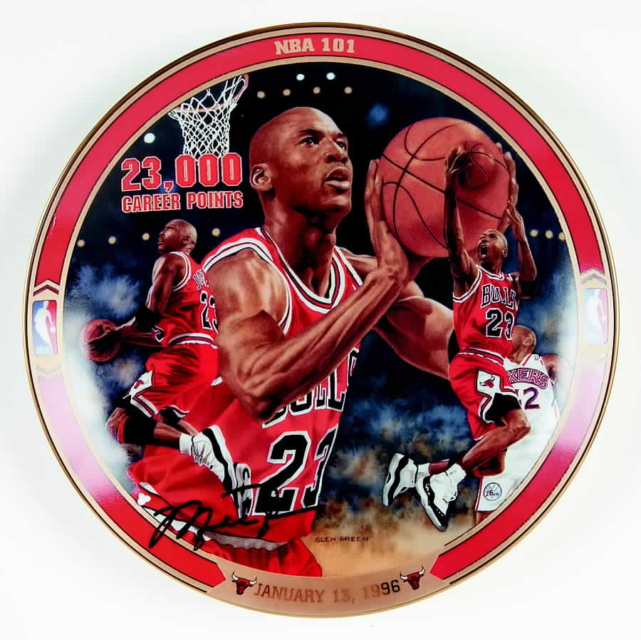 Michael Jordans Return To Greatness Nba 101 - No Box by Bradford Exchange-1