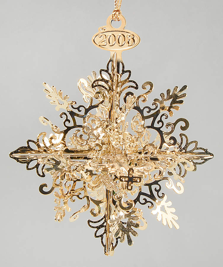 Baldwin Annual Christmas Ornament Snowflake - No Box Nb2006 by Baldwin Brass-1