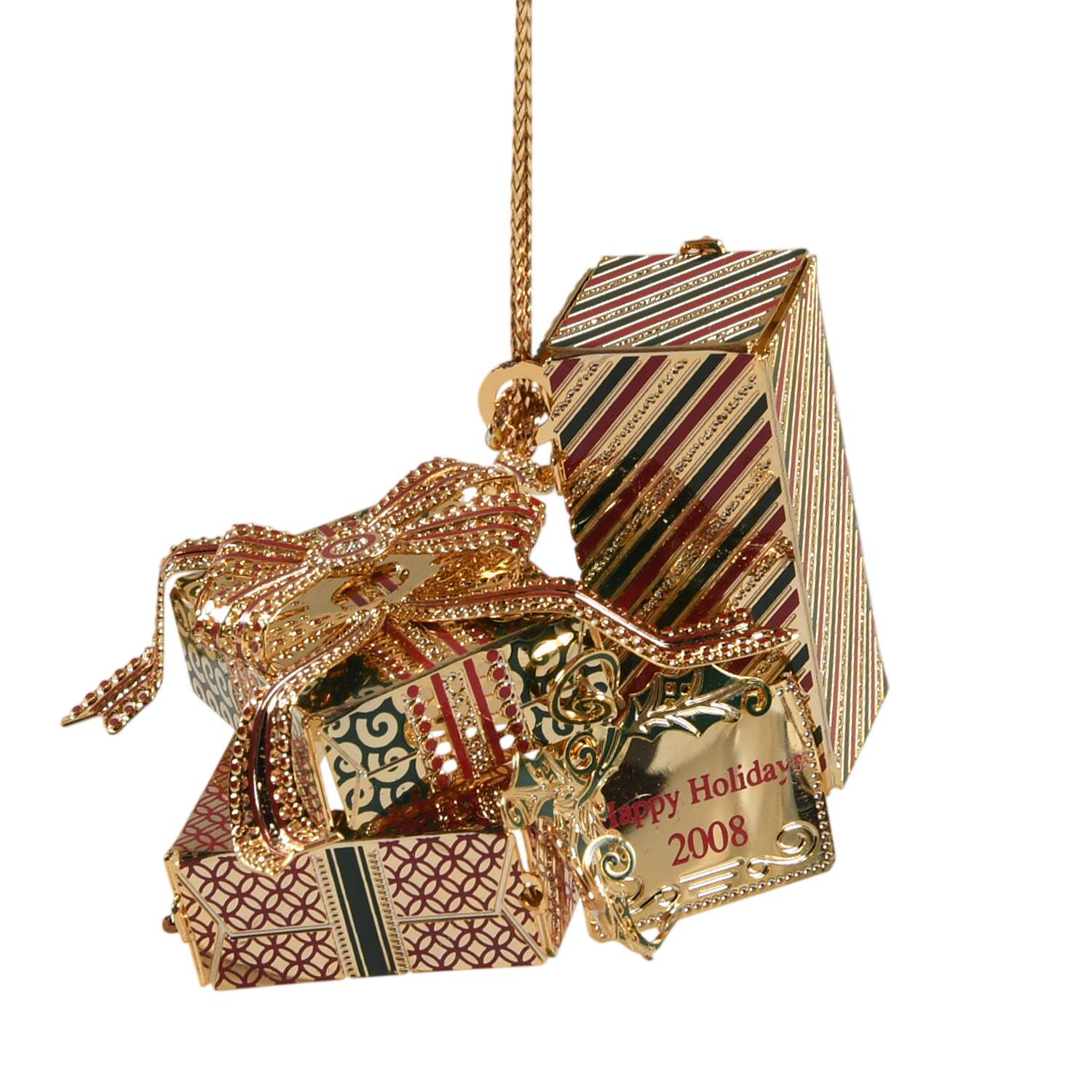 Baldwin Annual Christmas Ornament Gift Packages - With Box Bx2008 by Baldwin Brass-1